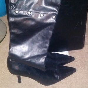 Thigh Hi Ann Marino Leather detachable Boots